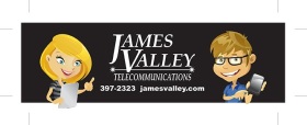 James Valley Telecommunications Custom Bottled Water Label