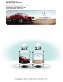 Mercedes  customized water