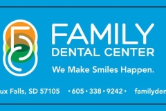 Family Dental Center Custom Bottled Water Label - 6.5x1.75 - 10 oz Bottled Water