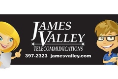 James Valley Telecommunications Custom Bottled Water Label