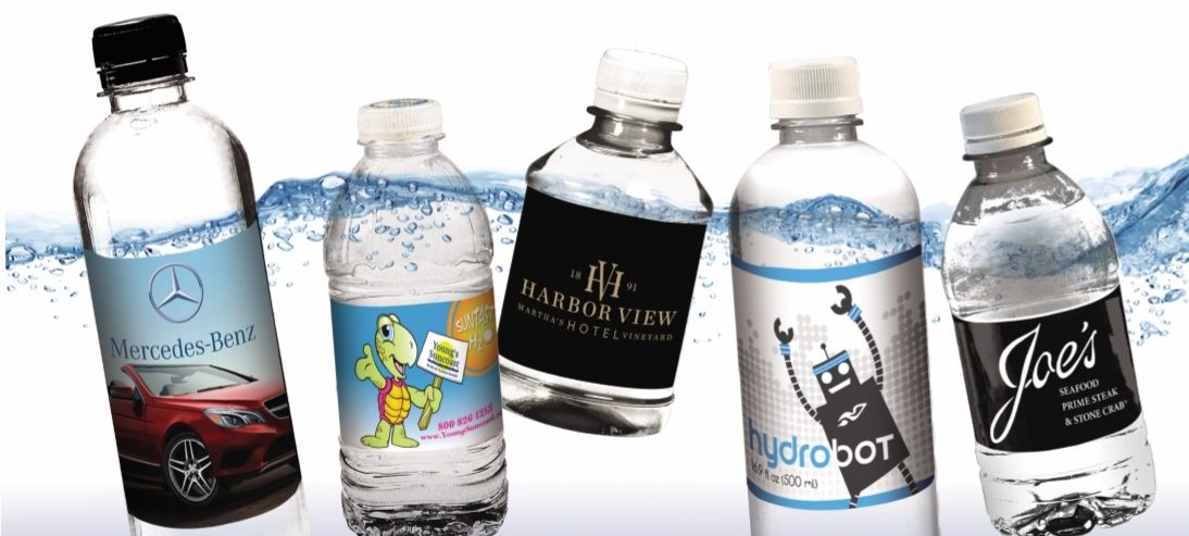 Promote Your Brand with Our Custom Bottled Water Labels