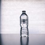 A bottle of water is healthy