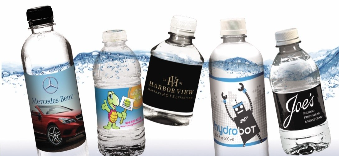 custom label for water bottles