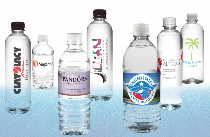 advertisement on water