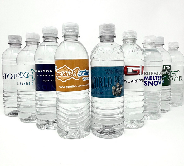 advertisement on water