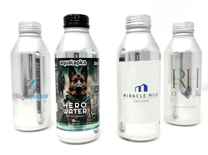 custom label water bottles