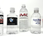 custom labeled water