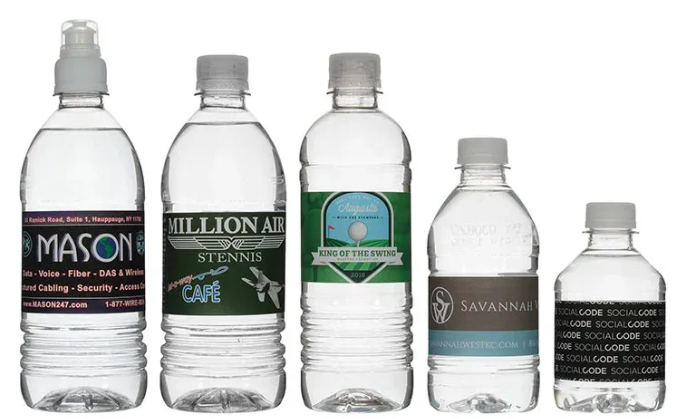 advertisement on water