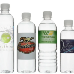 branded bottles of water