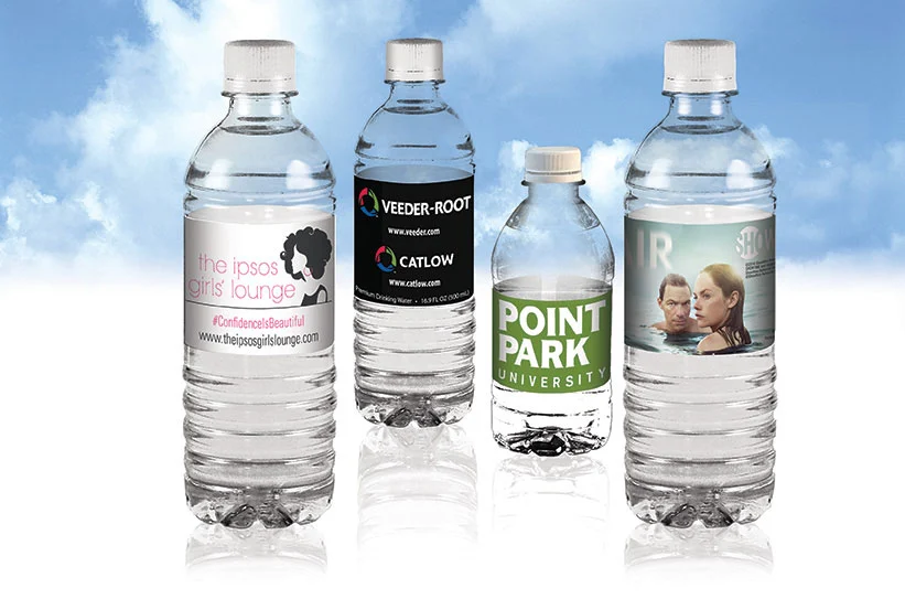 Customized Bottled Water Labels