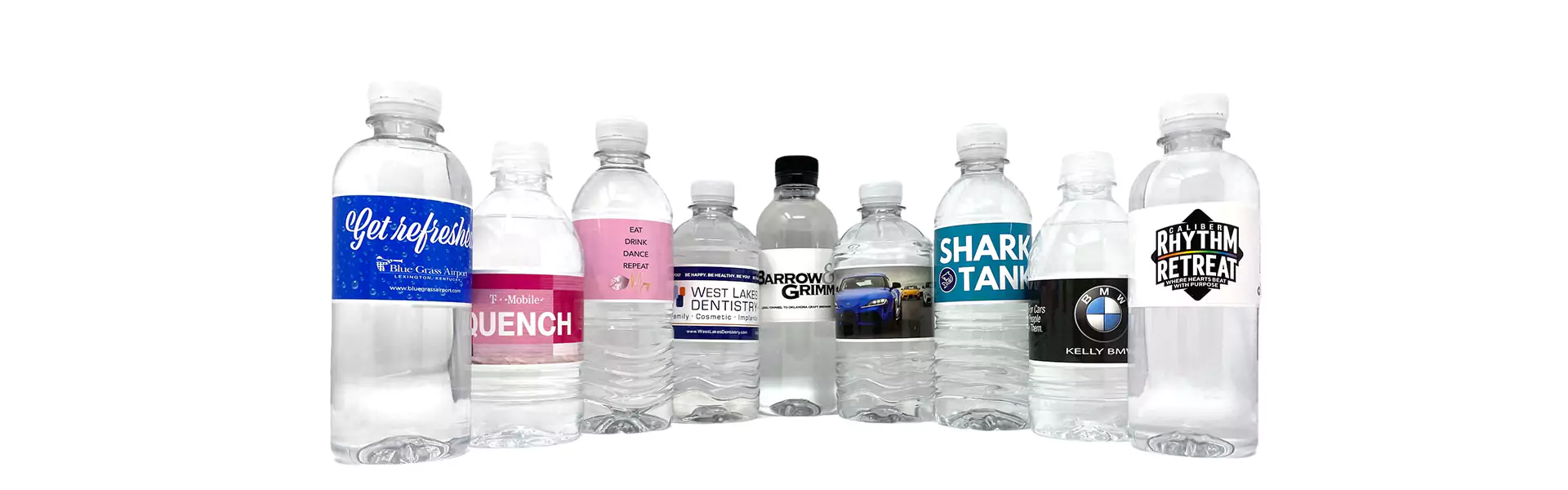 custom bottled water distributors