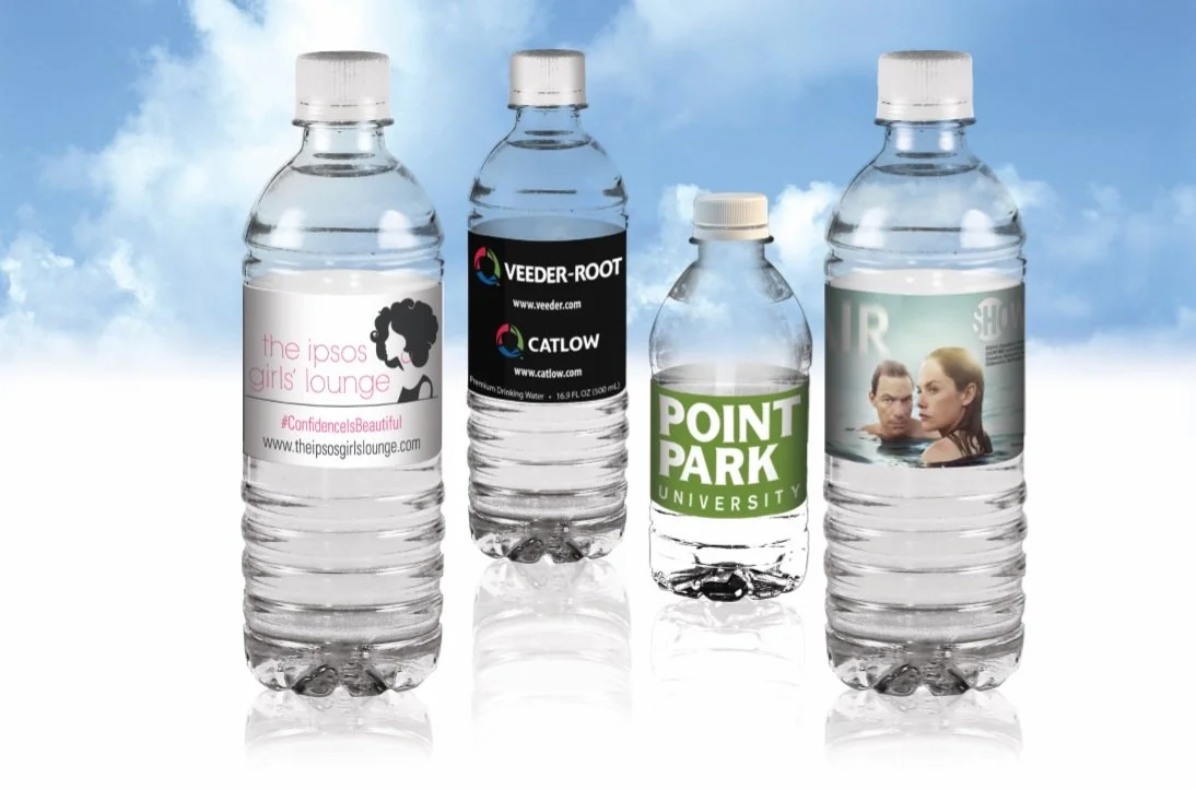 custom label water