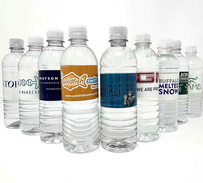 advertisement on water