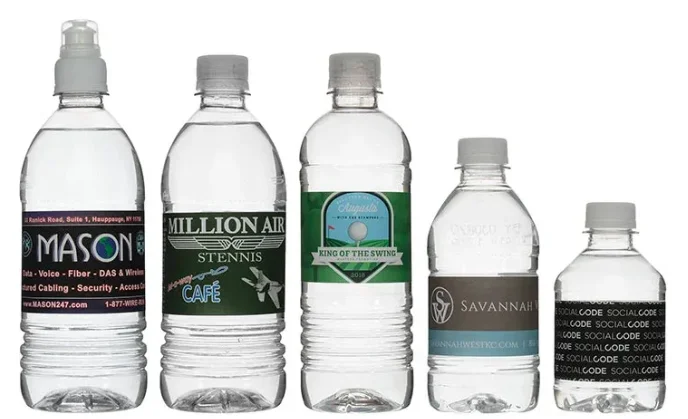 advertisement on water