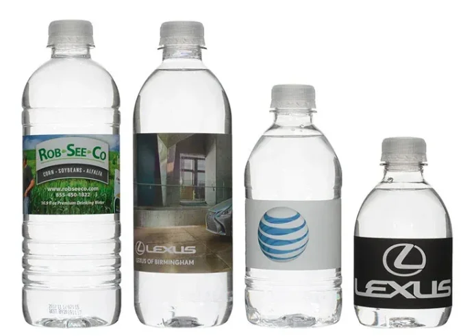 customized bottles of water