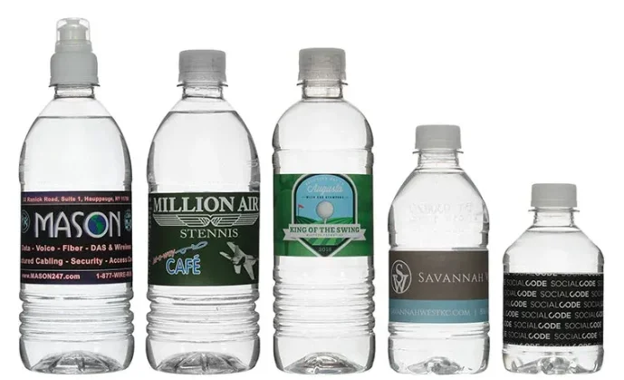 custom water bottles plastic